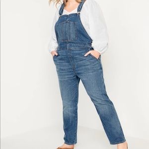 Old Navy Slouchy straight overalls